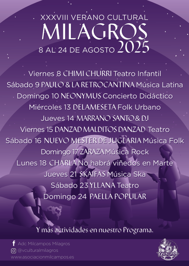 Cartel Verano Cultural