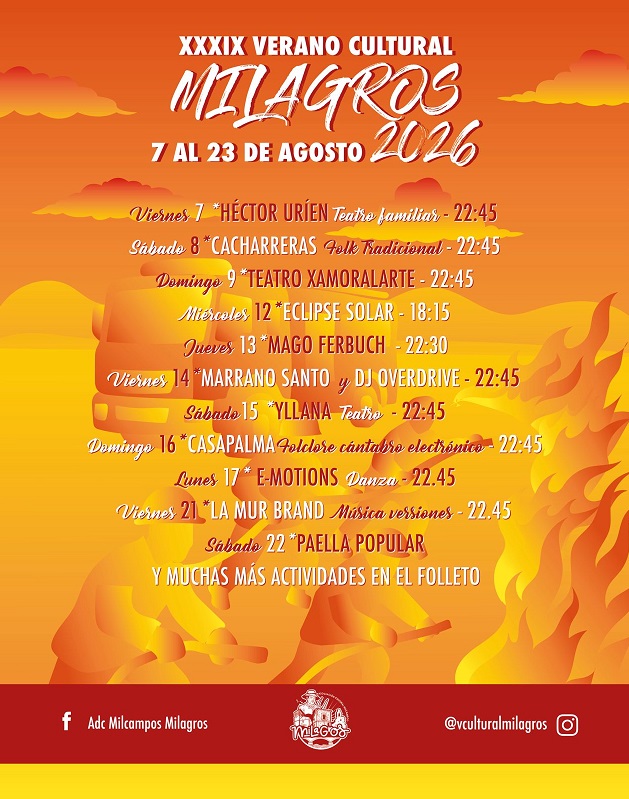 Cartel Verano Cultural